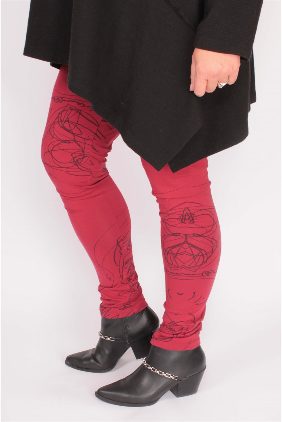 Leggings Rouge Grizas